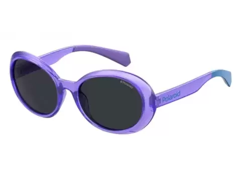 Сонцезахисні окуляри Polaroid PLD 8033/S B3V49C3 Фіолетовий, Кругла - 1