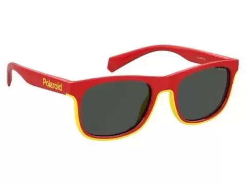Сонцезахисні окуляри Polaroid PLD 8041/S AHY47M9 Червоний, Wayfarer - 3