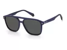 Солнцезащитные очки Polaroid PLD 2118/S/X FLL57M9 Синий, Aviator - 1