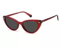 Солнцезащитные очки Polaroid PLD 4109/S C9A52M9 Красный, Cat Eye - 1