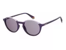Солнцезащитные очки Polaroid PLD 6125/S B3V50KL Фиолетовый, Round - 1