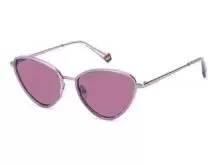 Солнцезащитные очки Polaroid PLD 6148/S/X B3V550F Фиолетовый, Cat Eye - 1