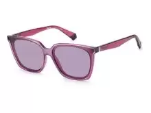 Солнцезащитные очки Polaroid PLD 6160/S S1V62KL Розовый, Wayfarer - 1