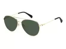 Солнцезащитные очки Polaroid PLD 4142/G/S/X PEF60UC Зеленый, Золотой, Авиатор - 1