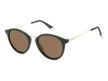 Солнцезащитные очки Polaroid PLD 4147/S/X 1ED51SP Зеленый, Круглая - 1