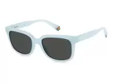 Солнцезащитные очки Polaroid PLD 6191/S MVU54M9 Бирюзовый, Прямоугольная - 1