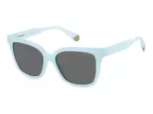 Солнцезащитные очки Polaroid PLD 6192/S MVU54M9 Бирюзовый, Кошачий глаз - 1