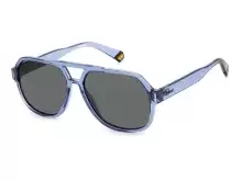 Солнцезащитные очки Polaroid PLD 6193/S PJP57M9 Синий, Авиатор - 1