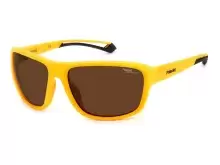 Солнцезащитные очки Polaroid PLD 7049/S 2V76247 Желтый, Прямоугольная - 1