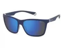 Солнцезащитные очки Polaroid PLD 2126/S XW0585X Синий, Спортивная - 1