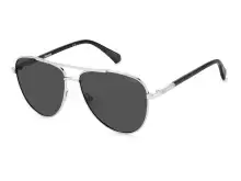 Солнцезащитные очки Polaroid PLD 4126/S 01058M9 Серебряный, Авиатор - 1