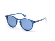 Солнцезащитные очки Polaroid PLD 6098/S PJP51XN Синий, Круглая - 1