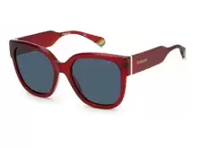 Солнцезащитные очки Polaroid PLD 6167/S C9A55C3 Бордовый, Вайфарер - 1