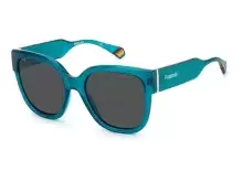 Солнцезащитные очки Polaroid PLD 6167/S TCF55M9 Бирюзовый, Вайфарер - 1