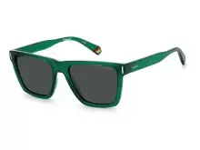 Солнцезащитные очки Polaroid PLD 6176/S 1ED54M9 Зеленый, Вайфарер - 1