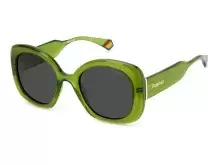 Солнцезащитные очки Polaroid PLD 6190/S 1ED52M9 Зеленый, Круглая - 1