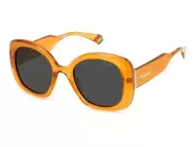 Солнцезащитные очки Polaroid PLD 6190/S L7Q52M9 Оранжевый, Круглая - 1