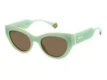 Сонцезахисні окуляри Polaroid PLD 6199/S/X 1ED50SP Зелений, Котяче око - 1