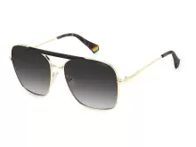 Сонцезахисні окуляри Polaroid PLD 6201/S/X I4659WJ Золотий, Чорний, Вайфарер - 1