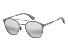 Сонцезахисні окуляри Polaroid PLD 2052/S KB7511A Сірий, Кругла - 1