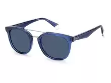 Сонцезахисні окуляри Polaroid PLD 2113/S/X PJP52C3 Синій, Round - 1