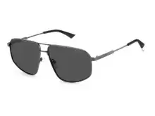 Сонцезахисні окуляри Polaroid PLD 4118/S/X KJ159M9 Срібний, Narrow - 1