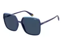 Сонцезахисні окуляри Polaroid PLD 6128/S PJP59C3 Синій, Oversized - 1