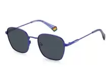 Сонцезахисні окуляри Polaroid PLD 6170/S GEG53C3 Синій, Round - 1