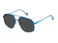 Сонцезахисні окуляри Polaroid PLD 6173/S MVU58M9 Синій, Авіатор - 1
