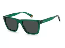Сонцезахисні окуляри Polaroid PLD 6176/S 1ED54M9 Зелений, Вайфарер - 1