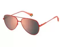 Сонцезахисні окуляри Polaroid PLD 6187/S C9A60JQ Червоний, Авіатор - 1