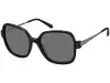 Солнцезащитные очки Polaroid PLD 4046/S CVS55Y2 Черный, Серебряный, Oversized - 1