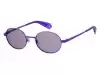 Солнцезащитные очки Polaroid PLD 6066/S B3V51KL Фиолетовый, Round - 1