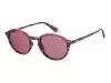 Солнцезащитные очки Polaroid PLD 6125/S 0T4500F Розовый, Round - 1