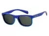 Солнцезащитные очки Polaroid PLD 8035/S PJP45M9 Синий, Wayfarer - 1