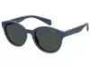 Солнцезащитные очки Polaroid PLD 8040/S RNB44M9 Синий, Round - 1