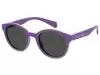 Солнцезащитные очки Polaroid PLD 8040/S RY844M9 Фиолетовый, Round - 1