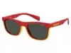 Солнцезащитные очки Polaroid PLD 8041/S AHY47M9 Красный, Wayfarer - 1