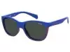 Солнцезащитные очки Polaroid PLD 8043/S 8RU47M9 Синий, Wayfarer - 1