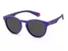 Солнцезащитные очки Polaroid PLD 8048/S 84845M9 Фиолетовый, Round - 1