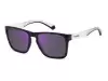 Солнцезащитные очки Polaroid PLD 2139/S 5F356MF Фиолетовый, Черный, Вайфарер - 1