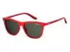 Солнцезащитные очки Polaroid PLD 8027/S C9A47M9 Красный, Вайфарер - 1