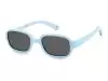 Солнцезащитные очки Polaroid PLD K003/S MVU43M9 Синий, Прямоугольная - 1