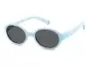 Солнцезащитные очки Polaroid PLD K004/S MVU42M9 Синий, Круглая - 1