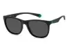 Сонцезахисні окуляри Polaroid PLD 2140/S 3OL55M9 Зелений, Чорний, Вайфарер - 1