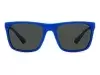 Сонцезахисні окуляри Polaroid PLD 2141/S DOF57M9 Синій, Чорний, Вайфарер - 3
