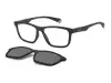 Сонцезахисні окуляри Polaroid PLD 2147/CS O6W55M9 Сірий, Чорний, Прямокутна - 1