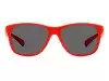 Сонцезахисні окуляри Polaroid PLD 8052/S IWK47M9 дитячі Синій, Червоний, Вайфарер - 3