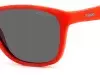 Сонцезахисні окуляри Polaroid PLD 8052/S IWK47M9 дитячі Синій, Червоний, Вайфарер - 5