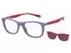Сонцезахисні окуляри Polaroid PLD 8054/CS 7PR47KL дитячі Фіолетовий, Червоний, Прямокутна - 5